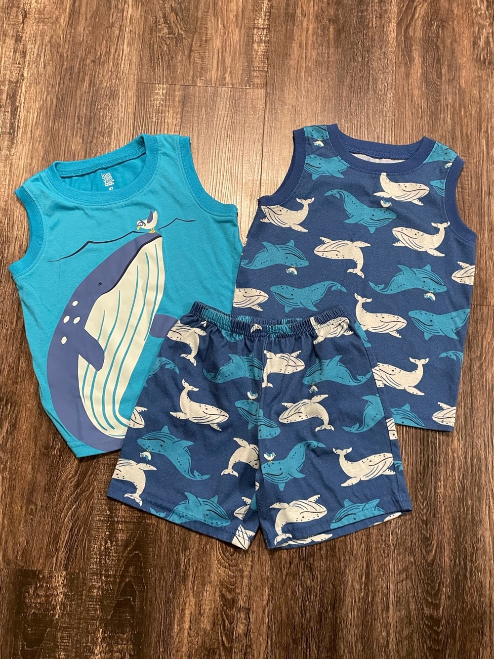Carter’s Whale Summer Pjs 4T